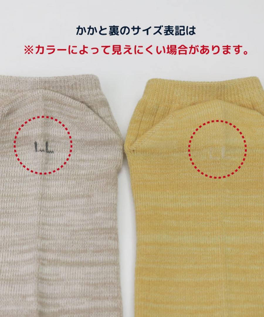 Stample Standard Heather Ankle Socks-Black&Gray&Beige/Stample细绵脚踝袜 黑色&灰色&米色 16-25cm 4yrs-Adult