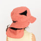 Stample Double Visor UV Protection Outdoor Kids Hat-Pink/Stample护颈清凉儿童遮阳帽 烟粉 S-L