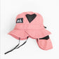 Stample Double Visor UV Protection Outdoor Kids Hat-Pink/Stample护颈清凉儿童遮阳帽 烟粉 S-L