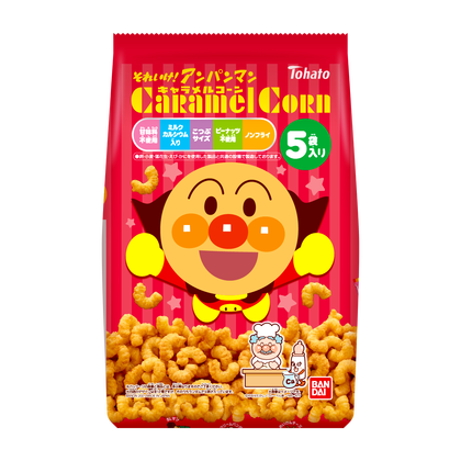 Tohato Anpanman Caramel Corn桃哈多面包超人焦糖高钙粟米条 13gx5bags