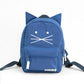 Stample Nylon Water Repellent Cat Baby Backpack-Navy/Stample猫咪防水宝宝小书包 深蓝 1-4yrs