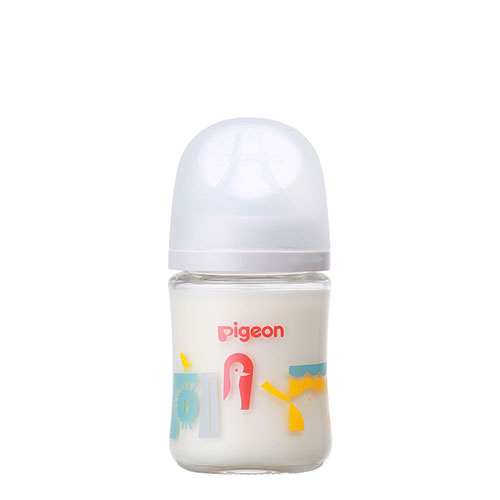 Pigeon Milk Bottle - Glass 贝亲三代玻璃奶瓶 160ml Snowy Zoo