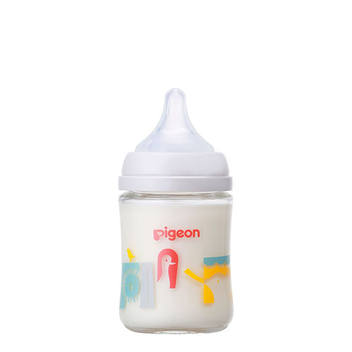Pigeon Milk Bottle - Glass 贝亲三代玻璃奶瓶 160ml Snowy Zoo
