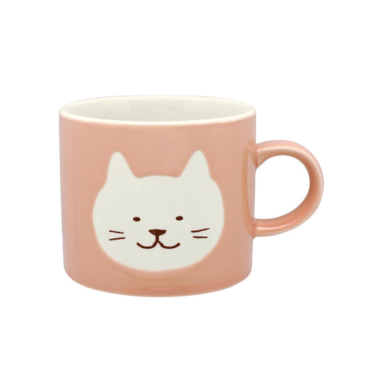 Minoyaki Easy Zoo Mug-Cat日本美浓烧轻松动物园马克杯咖啡杯-猫猫