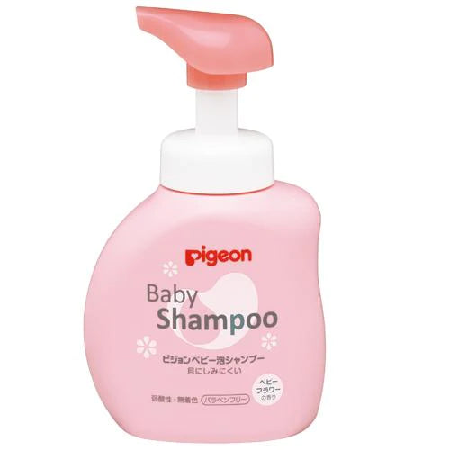 Pigeon Baby Shampoo 贝亲弱酸性无泪配方泡泡洗发水 花香型 0month+ 350ml