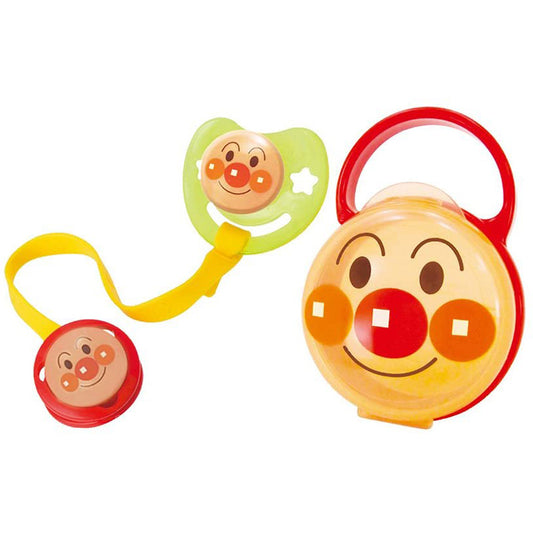 Anpanman Pacifier Set 超人气！宝宝最爱 面包超人安抚奶嘴套盒S 0-12月