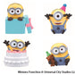 BANDAI Minions Bath Ball-Surprise Party 万代小黄人玩偶美肌入浴球 惊喜生日会