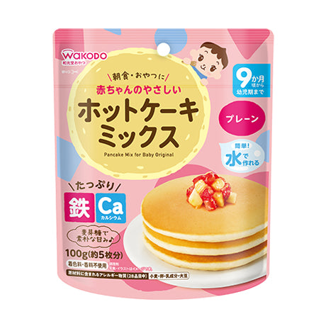 Wakodo Pancake Powder 和光堂高铁高钙松饼粉 9月+ 100g