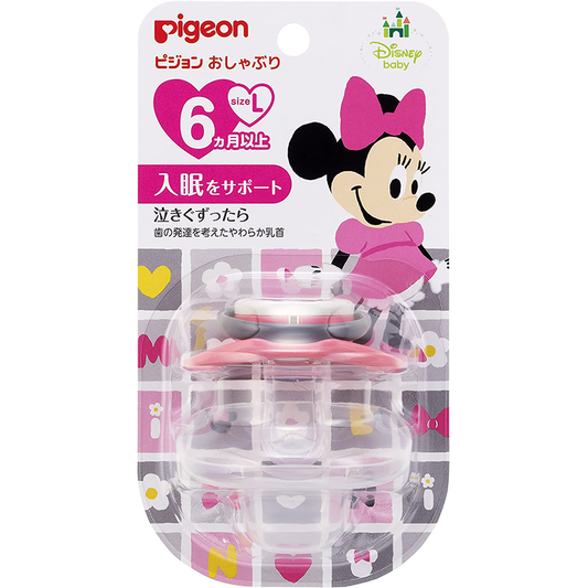 Pigeon Disney Pacifier-Minnie 贝亲迪士尼限定安抚奶嘴 米妮 L 6-18month