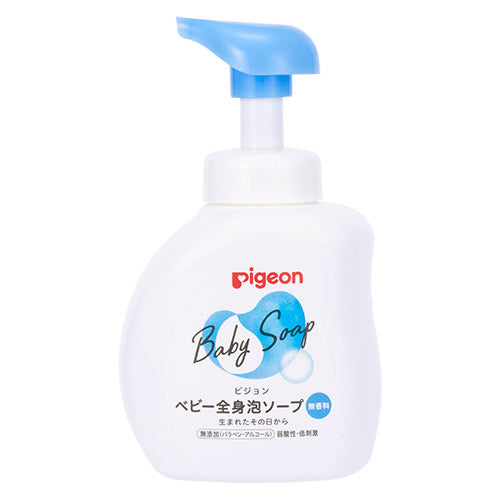 Pigeon Baby Foaming Soap 贝亲全身可用弱酸性泡泡沐浴露 无香型 500ml