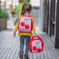 Dabba Walla Backpack-Cherry/Dabba Walla超轻儿童书包 粉嫩樱桃