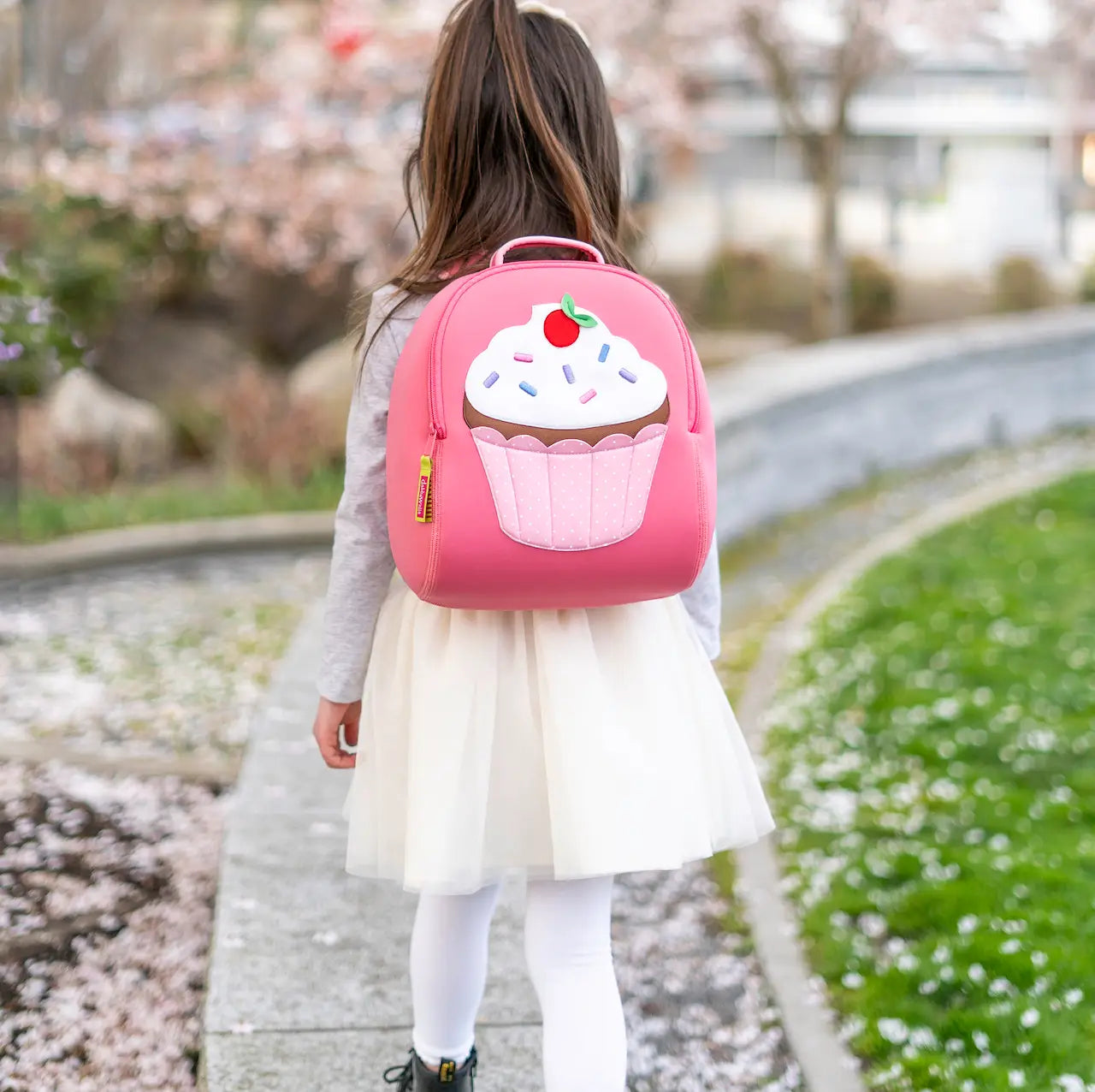 Dabba Walla Backpack-Cupcake/Dabba Walla超轻儿童书包 粉色甜点