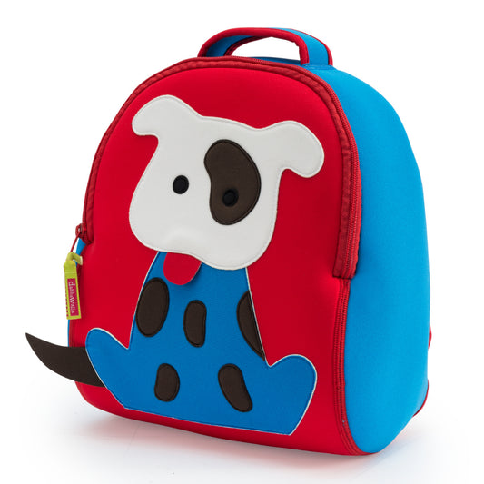 Dabba Walla Backpack-Go Fetch Dog/Dabba Walla超轻儿童书包 可爱小狗