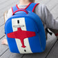 Dabba Walla Harness Toddler Backpack-Airplane/Dabba Walla超轻婴儿书包附防走失牵拉绳 航天飞机
