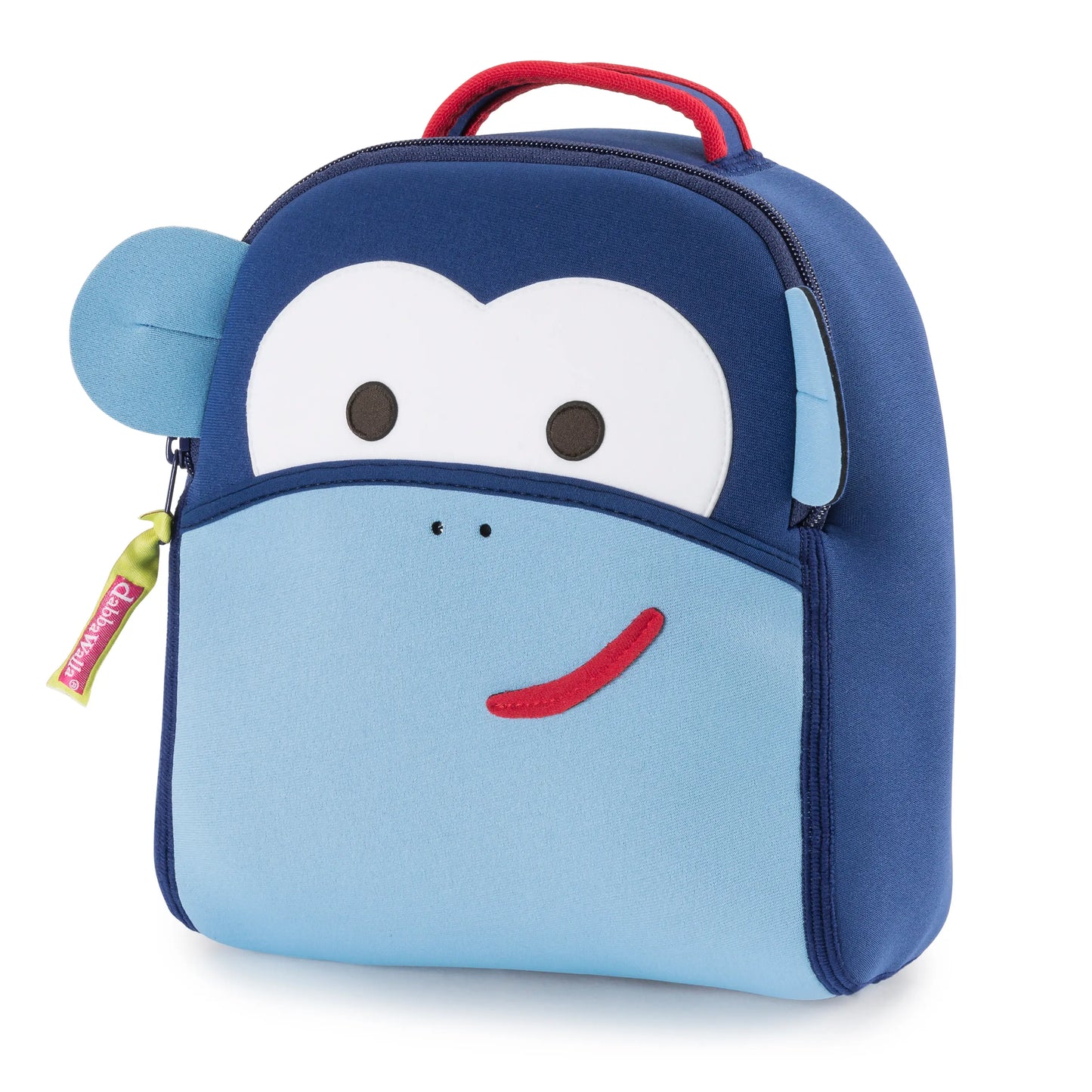 Dabba Walla Harness Toddler Backpack-Blue Monkey/Dabba Walla超轻婴儿书包附防走失牵拉绳 蓝色小猴子