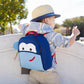 Dabba Walla Harness Toddler Backpack-Blue Monkey/Dabba Walla超轻婴儿书包附防走失牵拉绳 蓝色小猴子