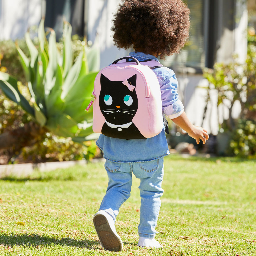 Dabba Walla Harness Toddler Backpack-Miss Kitty/Dabba Walla超轻婴儿书包附防走失牵拉绳 小可爱猫咪