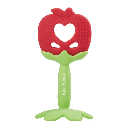 Edison Mama Baby Teether-Apple/Edison Mama红苹果牙咬胶 3 month+