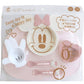 Nishiki Kasei Disney Tableware Combo Set-Minnie Pink/迪士尼儿童餐具套组 莫兰迪米妮粉