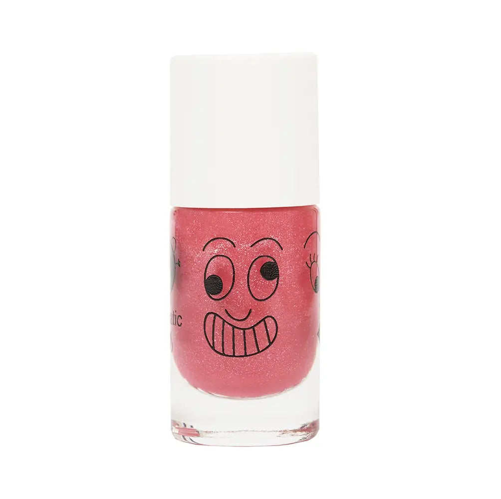 Nailmatic Water-based Kids Nail Polish-KITTY Candy Pink Glitter