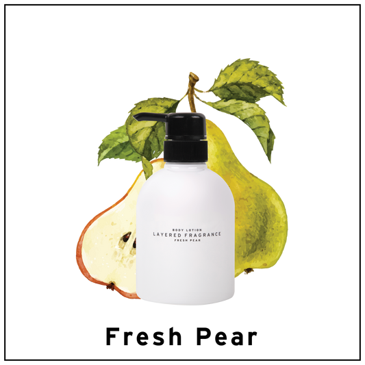 Layered Fragrance Body Lotion-Fresh Pear/蕾野香氛美白身体乳 鲜梨香 400ml