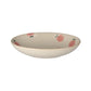 Minoyaki Murir Medium Plate-Peach美浓烧日式粗陶手绘椭圆中盘-水蜜桃