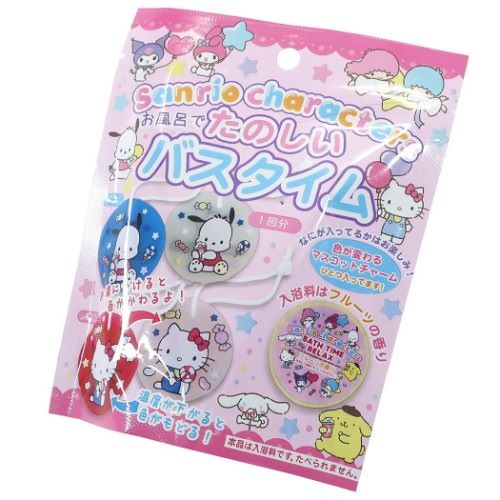 BANDAI Sanrio Bath Ball-Charm 万代三丽鸥美肌入浴球 可变色挂坠