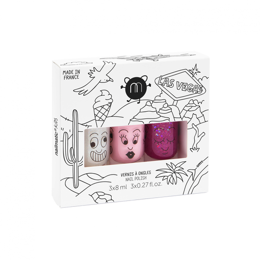 Nailmatic Water-based Kids Nail Polish Set-Las Vegas