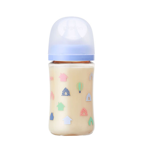 Pigeon Milk Bottle - PPSU 贝亲三代PPSU奶瓶 240ml Little House