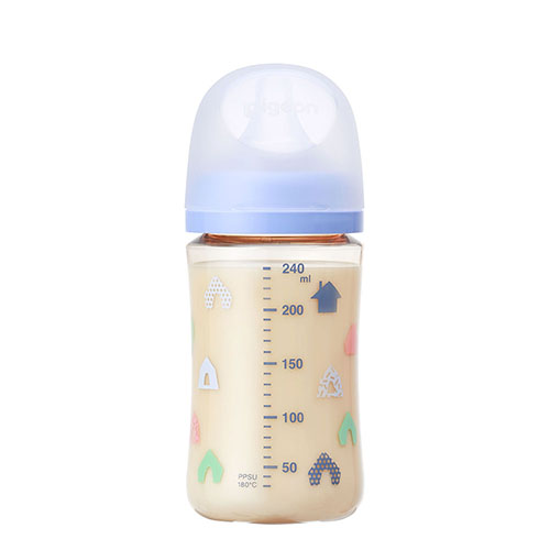 Pigeon Milk Bottle - PPSU 贝亲三代PPSU奶瓶 240ml Little House