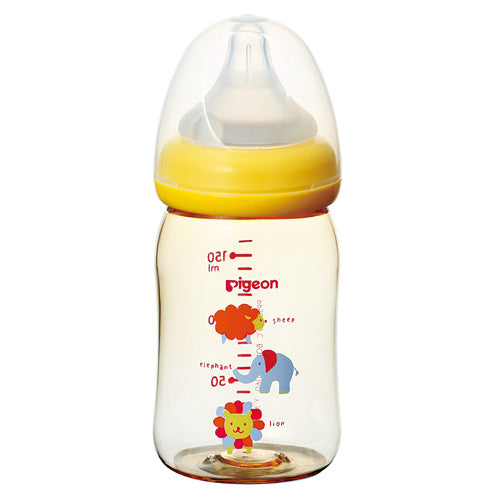 Pigeon Milk Bottle - PPSU 贝亲经典PPSU奶瓶 160ml Classic Yellow